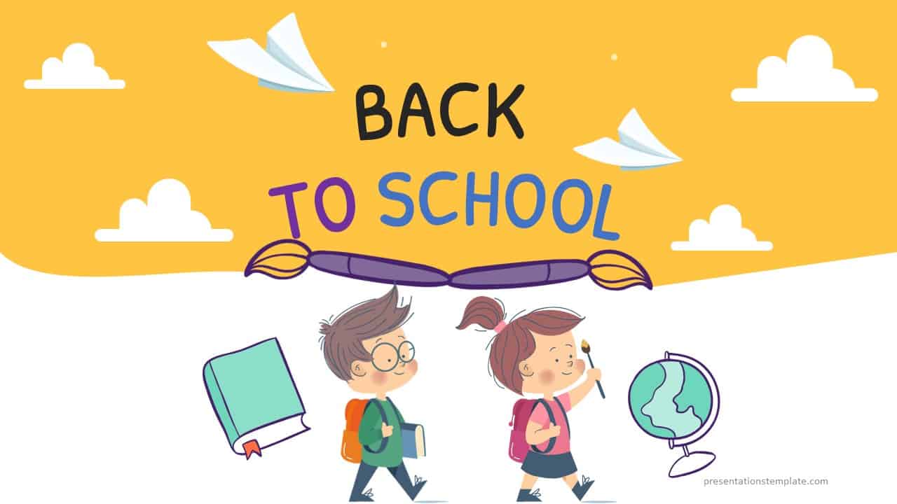 Back to School PowerPoint Presentation and Back to school Google Slide Theme