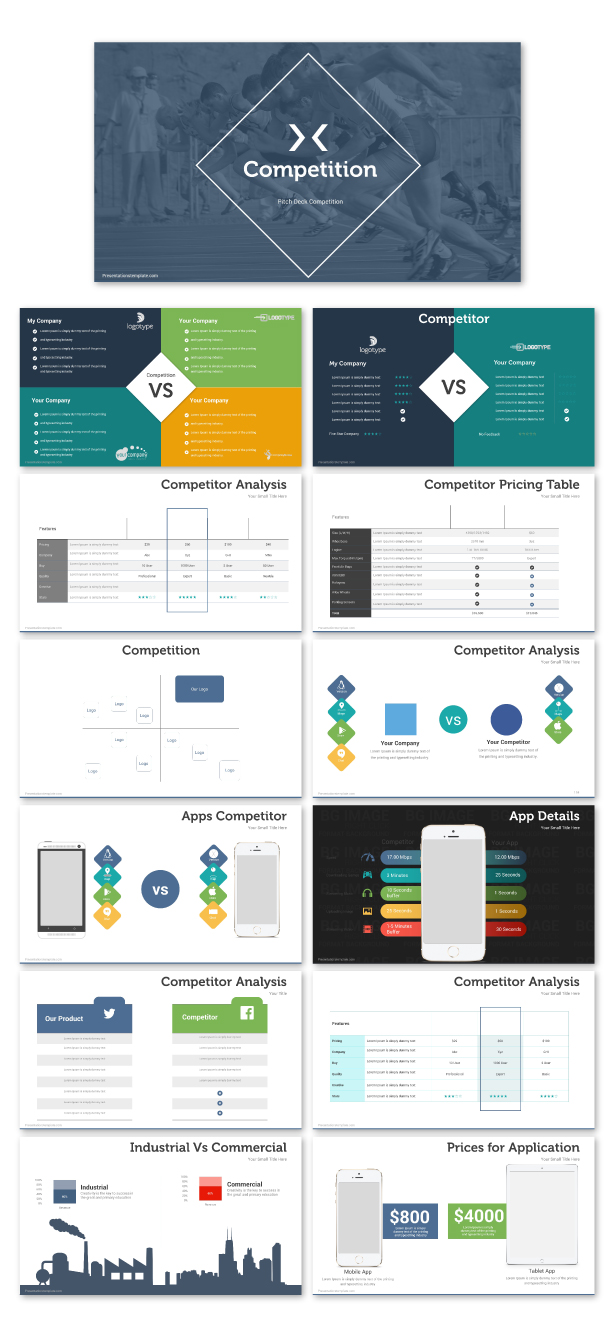 Ready | Pitch Deck Multipurpose Powerpoint Template - 5