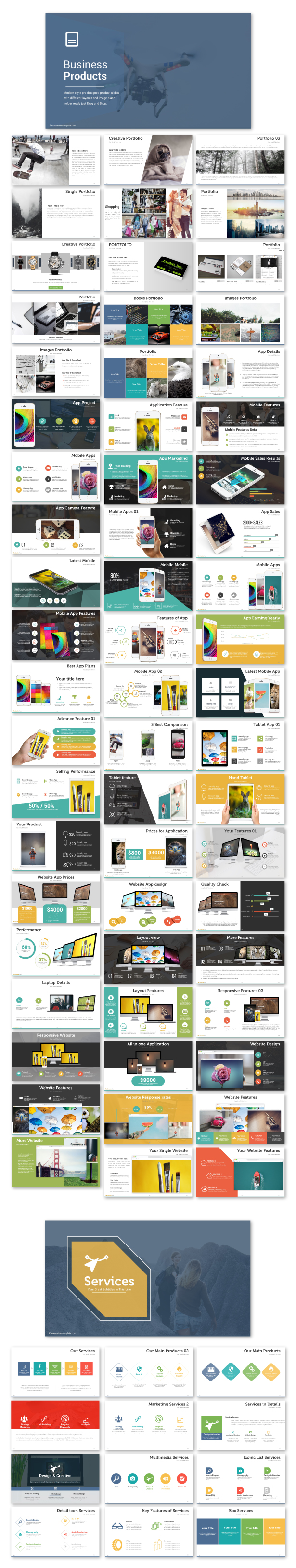 Ready | Pitch Deck Multipurpose Powerpoint Template - 7