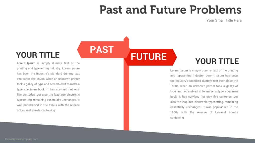 Past and future Problem Powerpoint