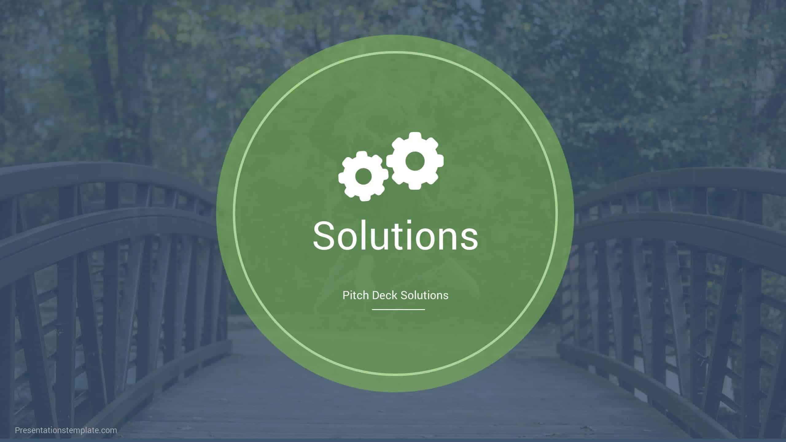 Pitch Deck Solution Slide, Solution Slide Powerpoint