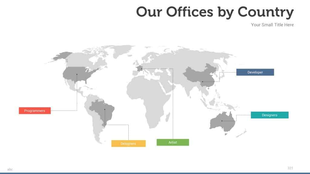 world map presentation