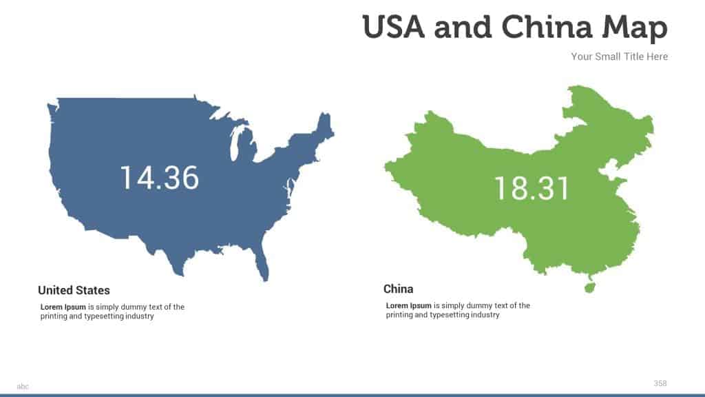 USA Map presentation