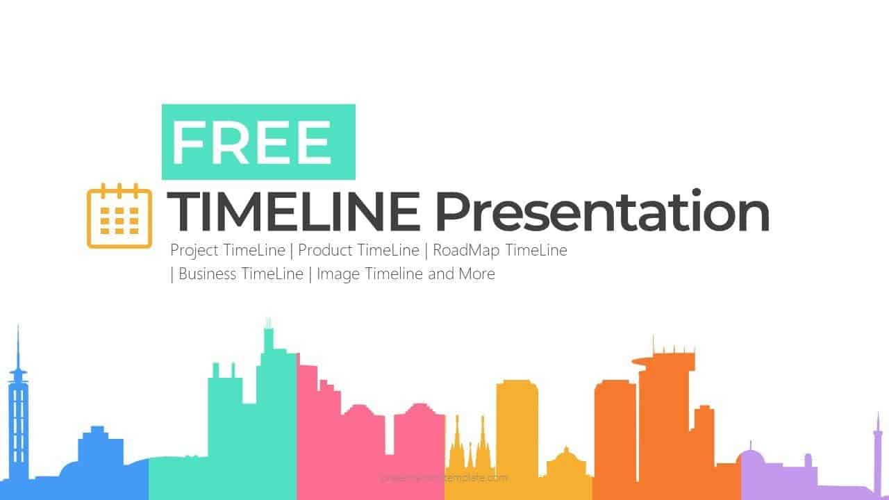 Timeline PowerPoint Template free download with Google Slides theme