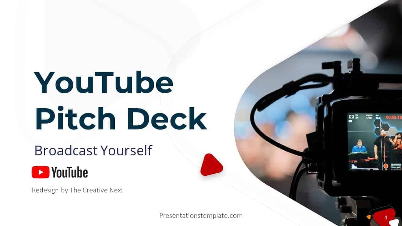 YouTube Pitch Deck FREE Template