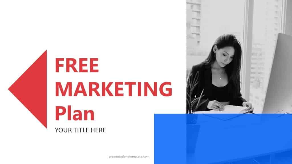 free marketing plan powerpoint presentation template. Marketing Plan free PowerPoint template
