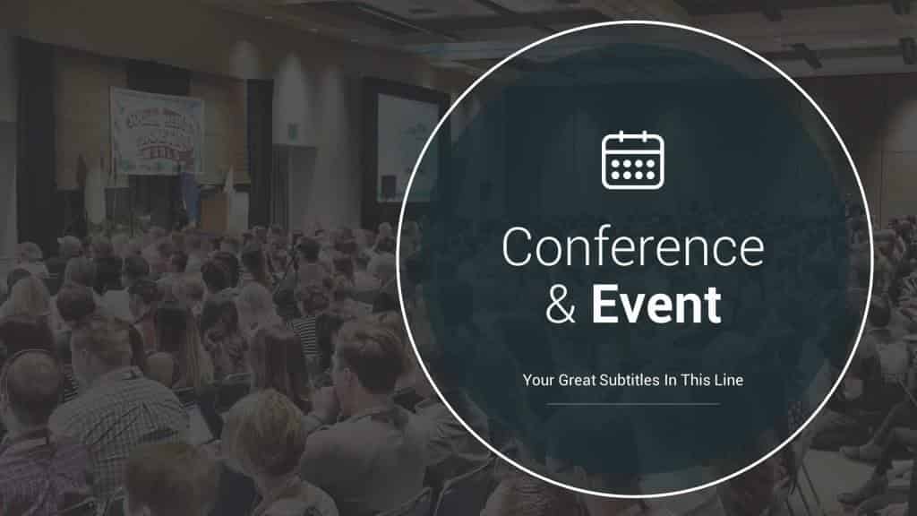 Business Event slide powerpoint