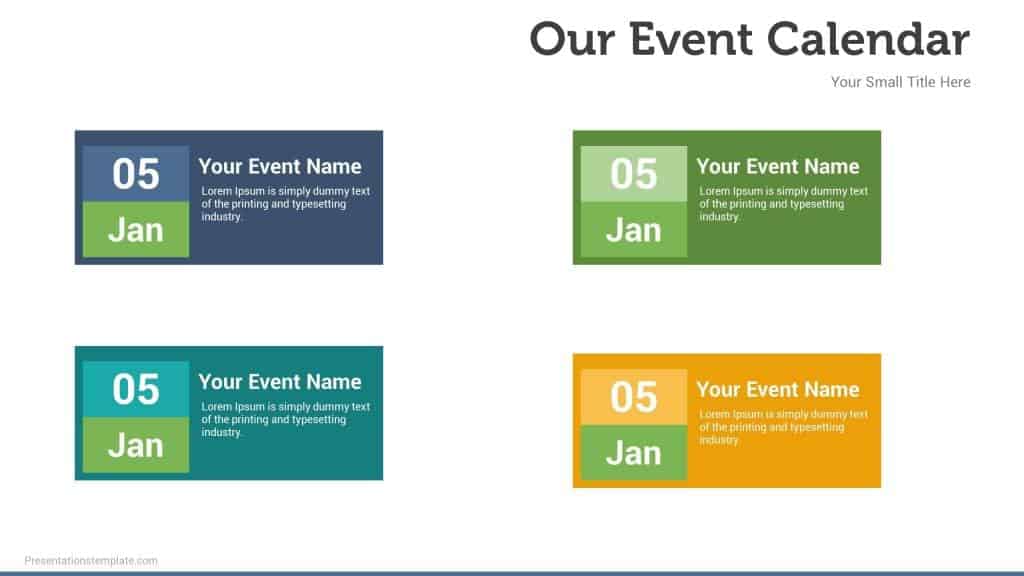 event slide presentation