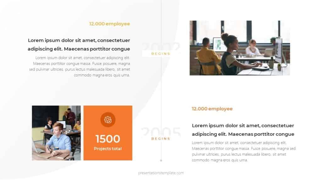 business timeline free Download for powerpoint