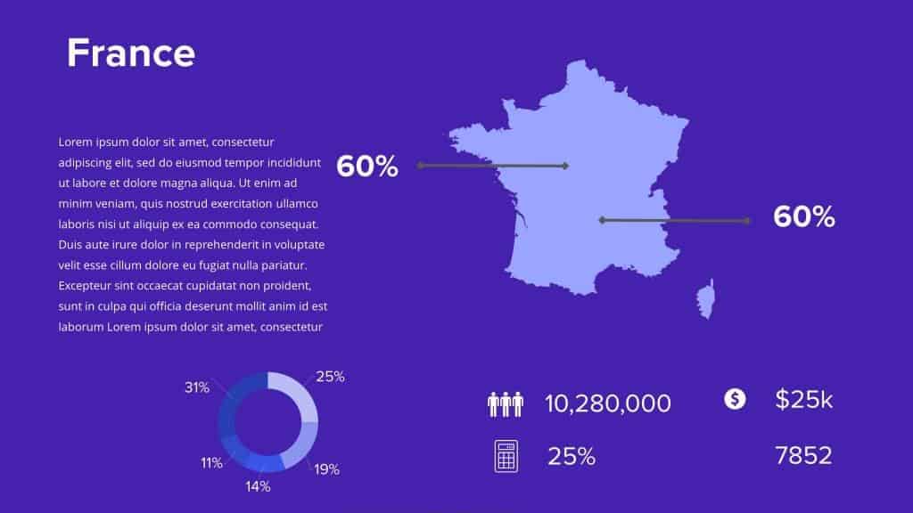 France Map powerpoint