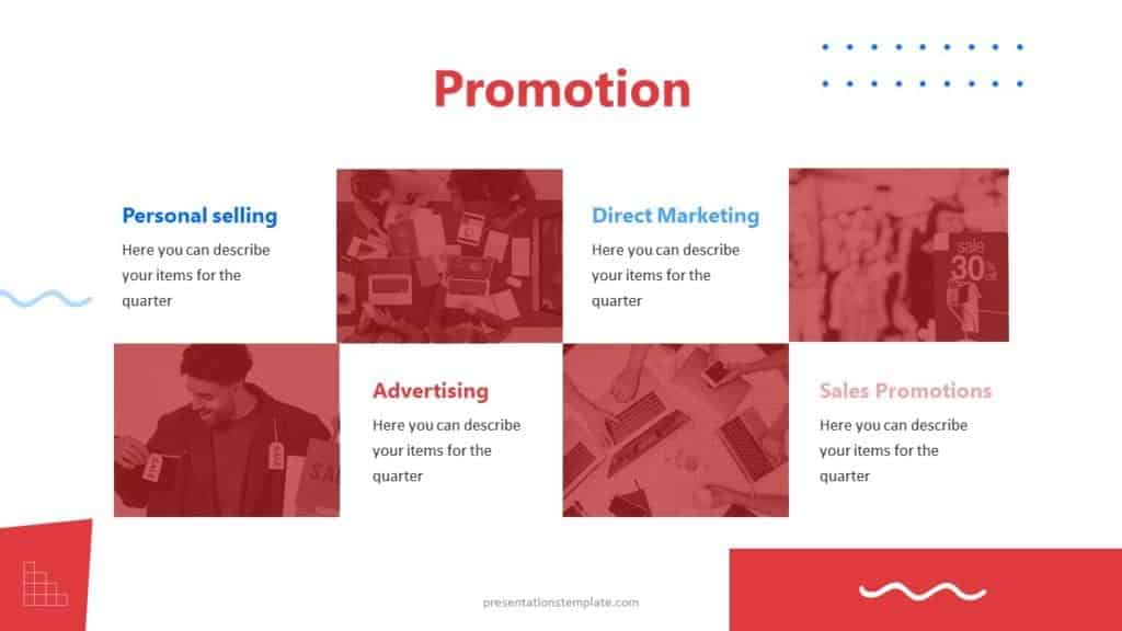 free marketing plan presentation template. promotion Marketing free powerpoint template