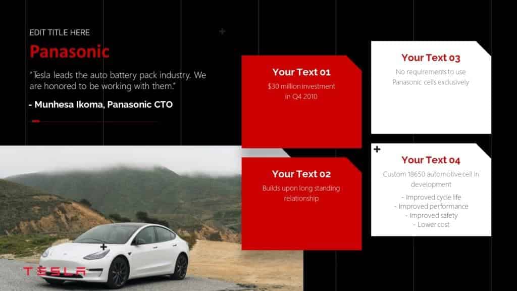 Tesla Pitch Deck Powerpoint Template