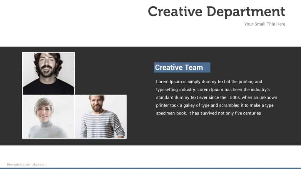 creative department slide