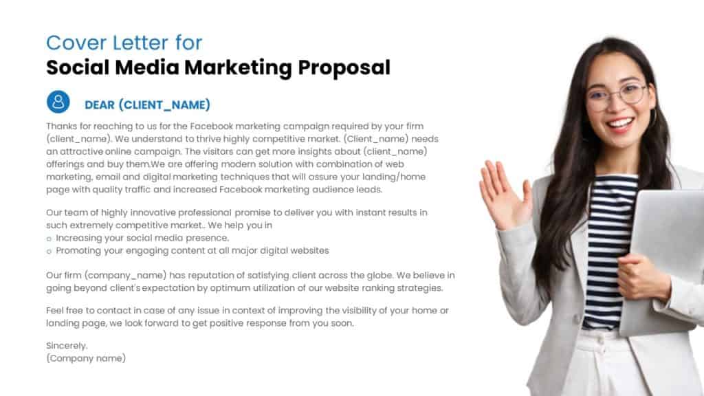 Social Media Marketing Proposals Template Google Slides