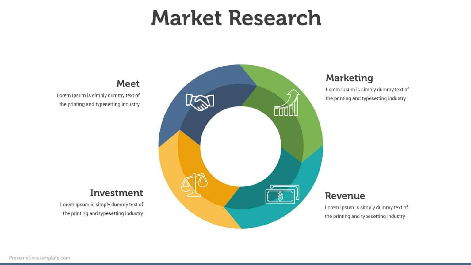 Market Strategy For Pitch Deck Template Download – Presentations Template