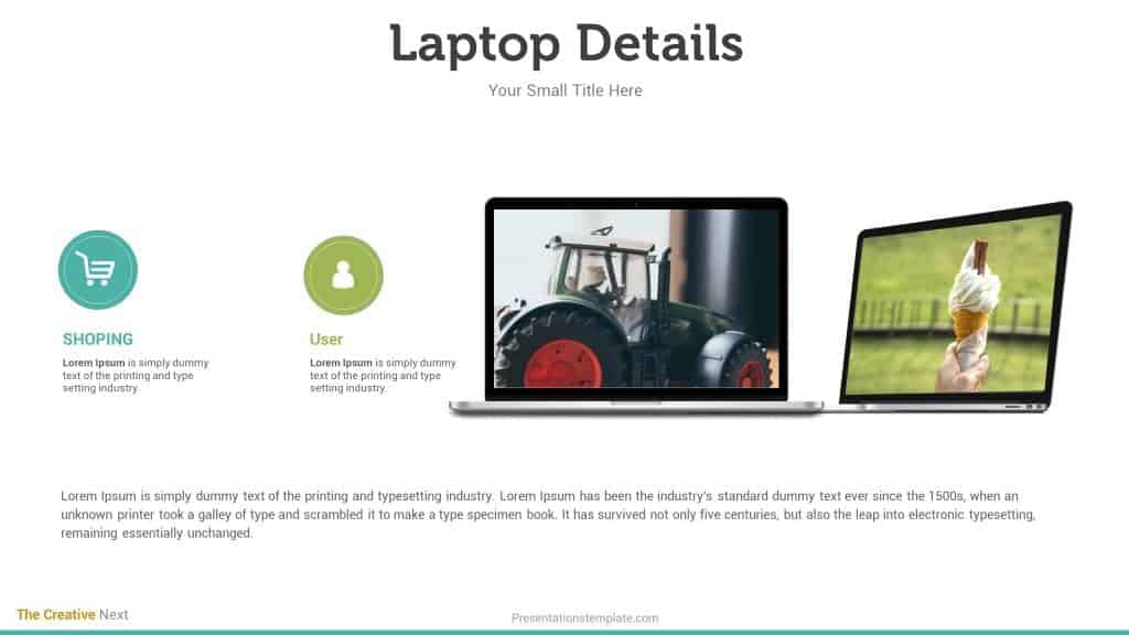 apple laptopo powerpoint