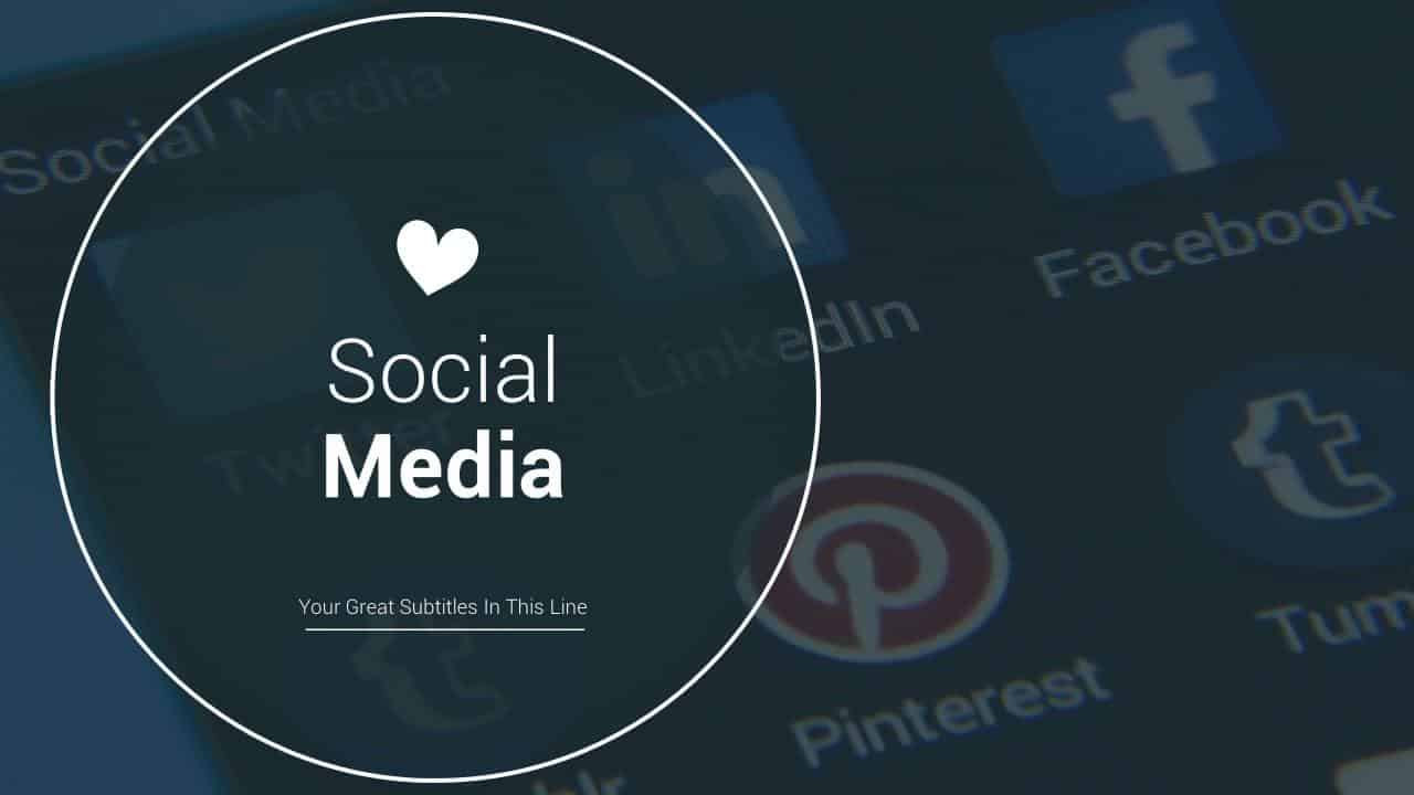 Social Media presentations template