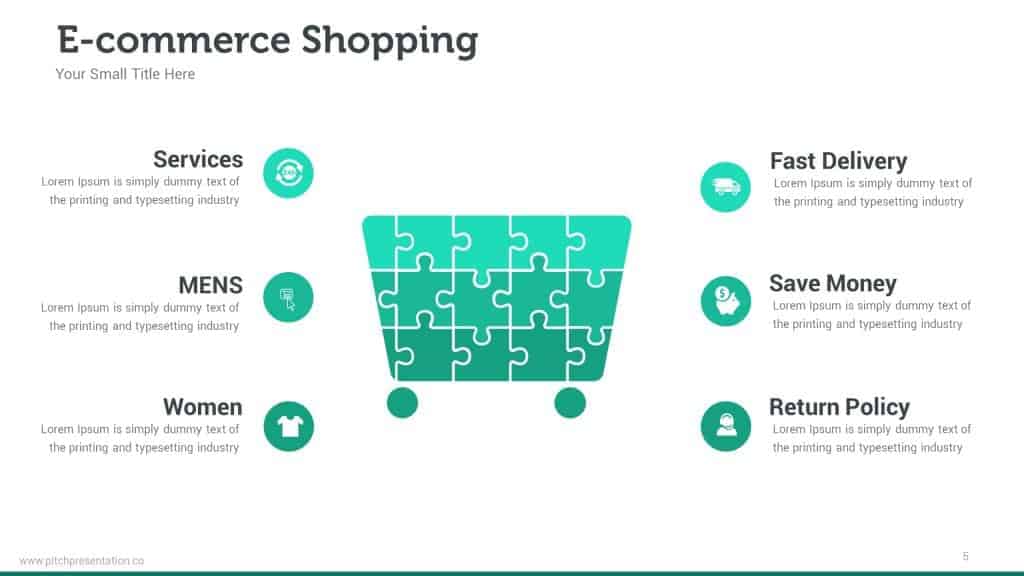 eCommerce powerpoint template