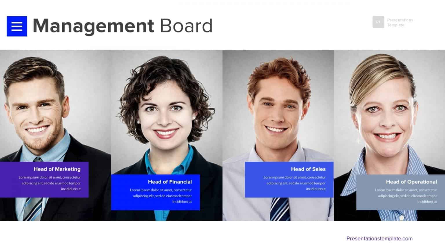 Team Management Business Plan - Presentations Template