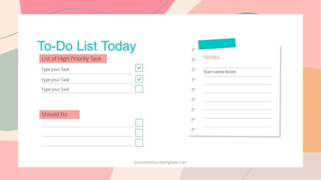 Weekly Planner template free download , to do list