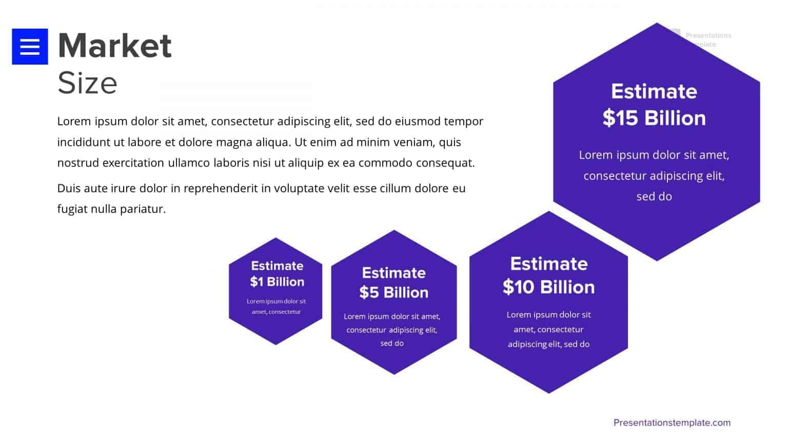 Target Market – Segmentation and Market Size – Presentations Template