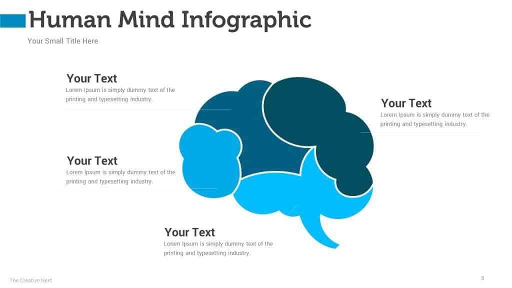 human mind infographic powerpoint