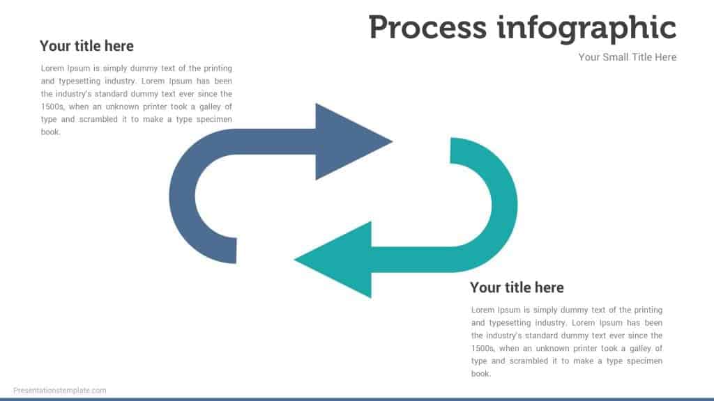 process infogaphics slide