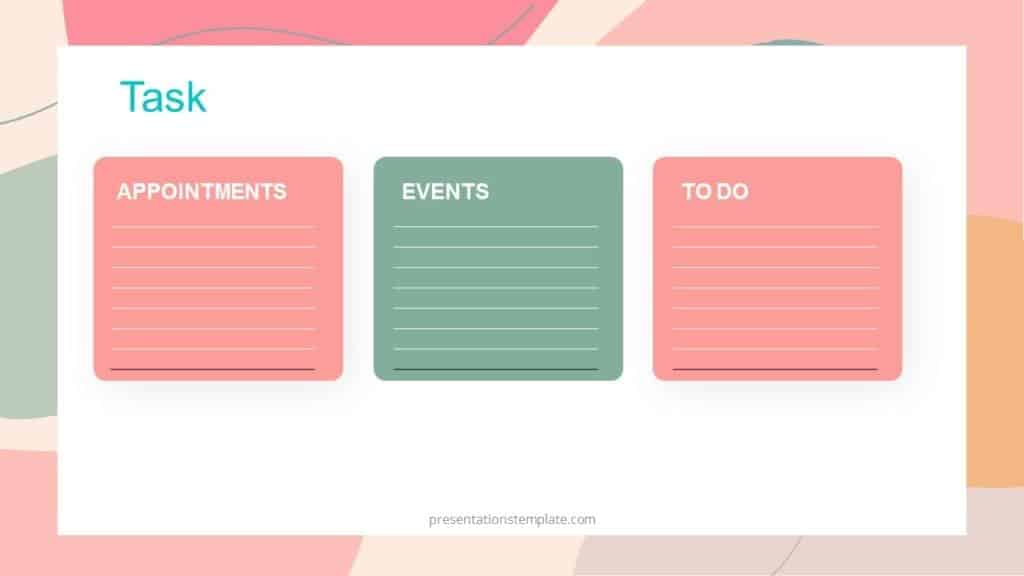 Minimalist School Weekly Planner Presentation Template Presentations Template