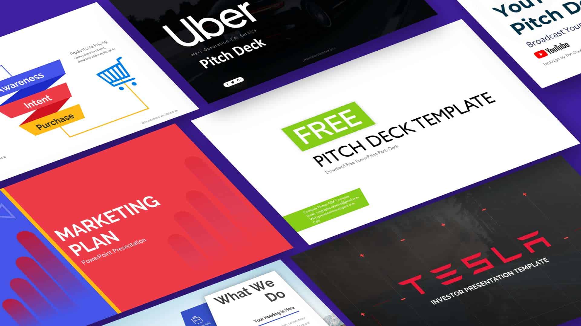 Presentations Template - PItch Deck - PPT - Google Slides