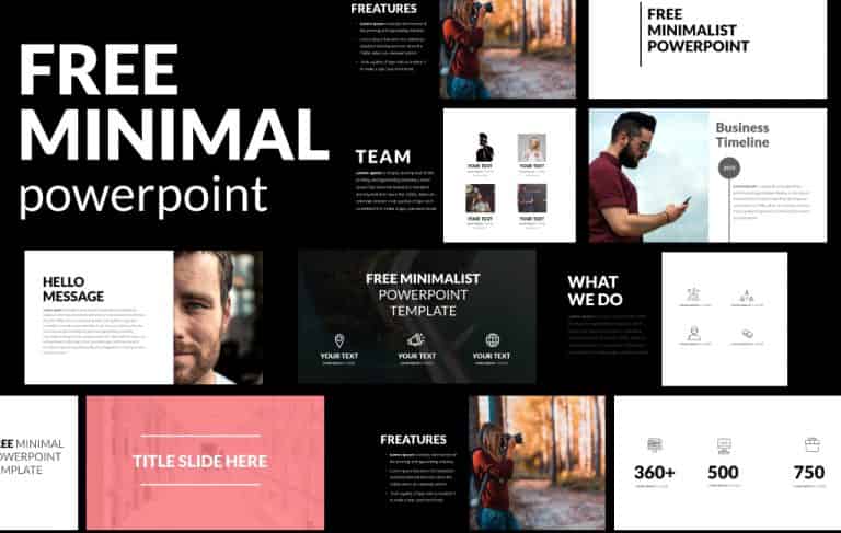 Minimalist Presentation Template Free Download PPT Google Slides Themes 