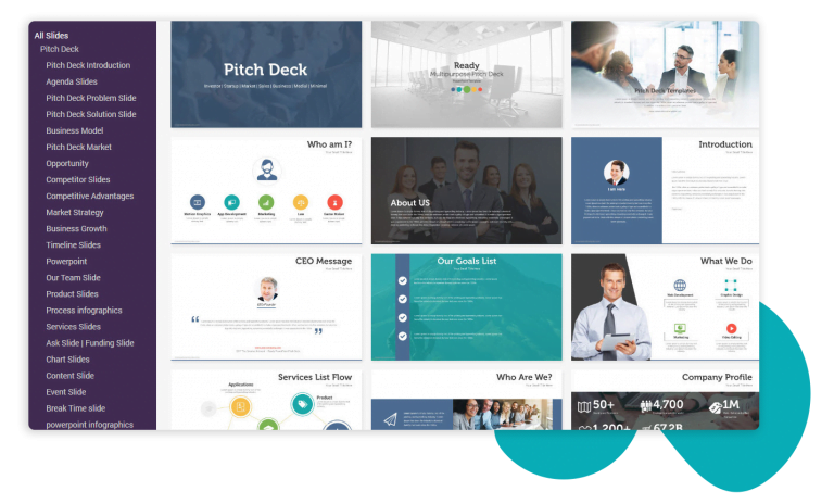 Perfect Pitch Deck Presentation Templates - Presentations Template