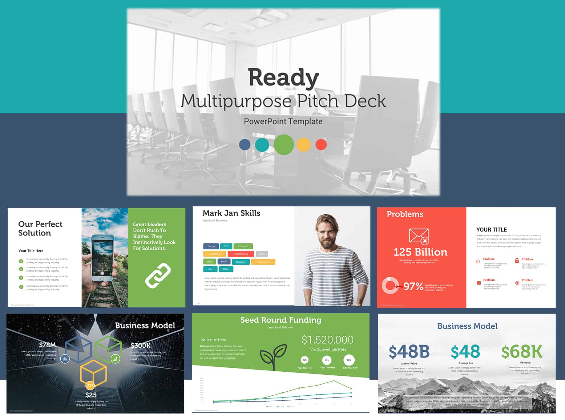 Ultimate Pitch Deck Template – Best Pitch™