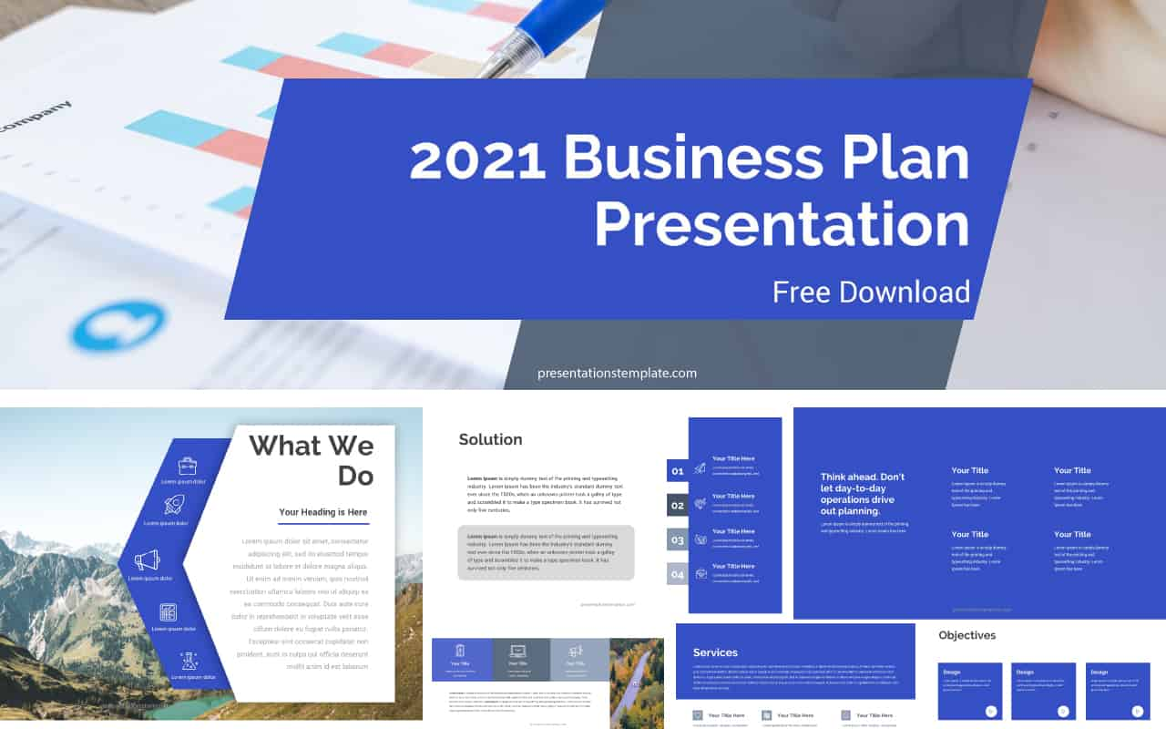 business plan presentation ppt free download pdf