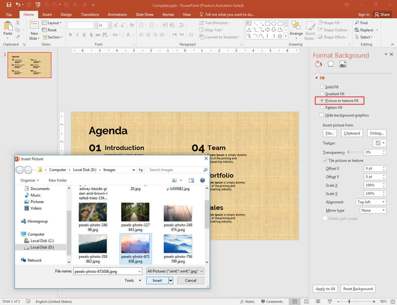 How to Create Agenda Slide in PowerPoint - Presentations Template