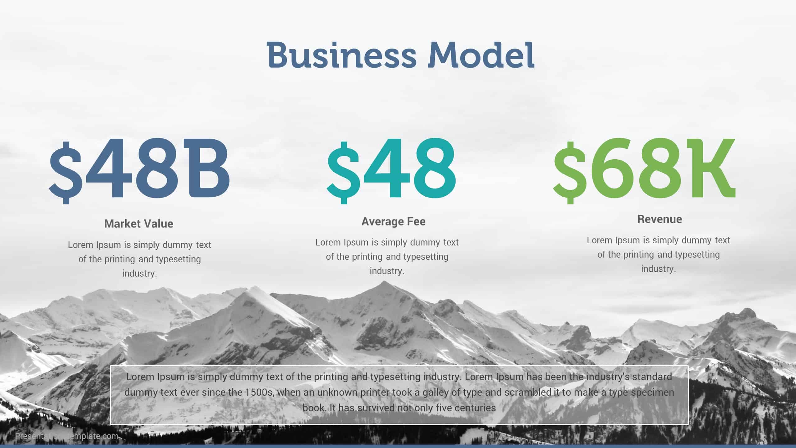 example of pitch business model slide