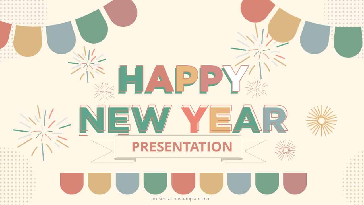New Year Presentation Template Party Presentation Presentations Template