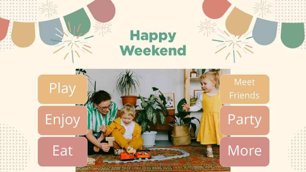 Happy Weekend Powerpoint Templates Free