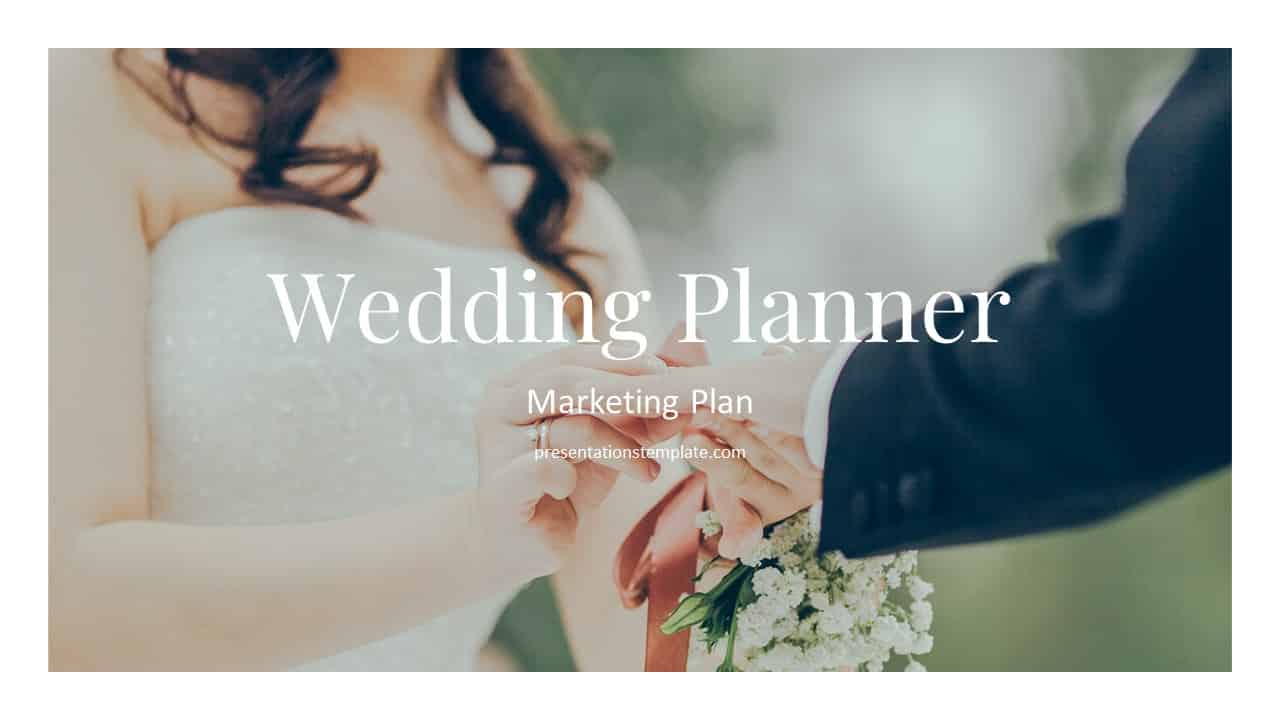 wedding planner business plan ppt