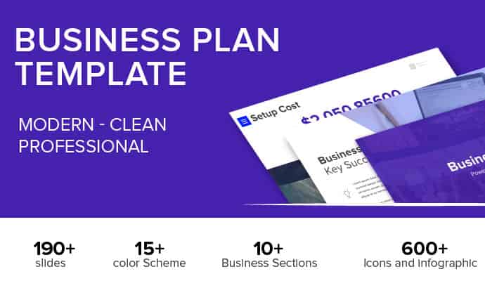 business plan ppt template for free