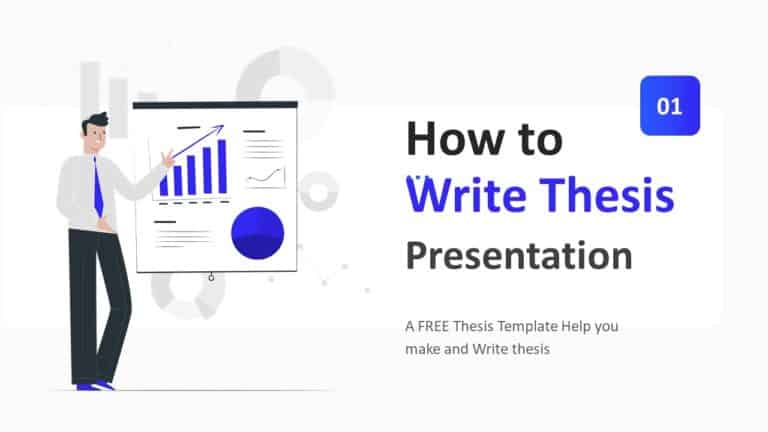 how to write thesis in presentation