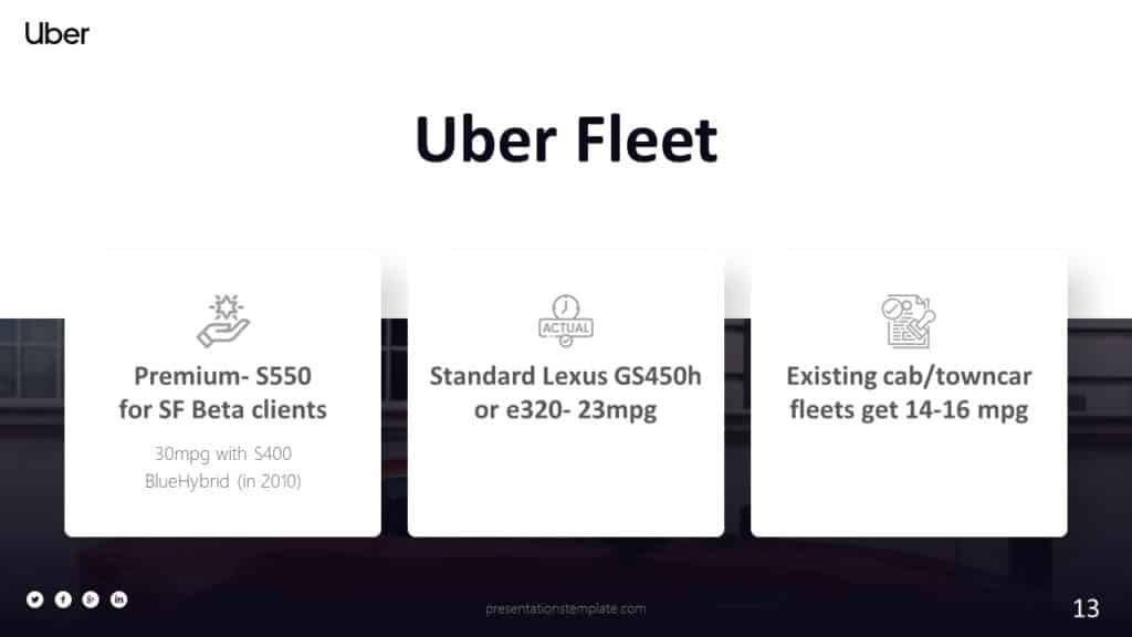 uber fleet pitch deck