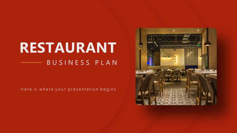 Restaurant Business Plan google slides and powerpoint