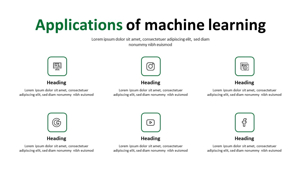 Application of Machine Learning