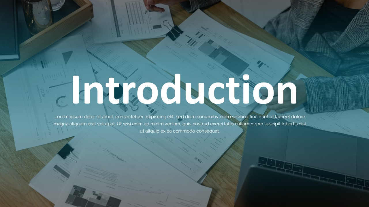 Introduction of Thesis, Student Introduction Slide, introduction Presentation 