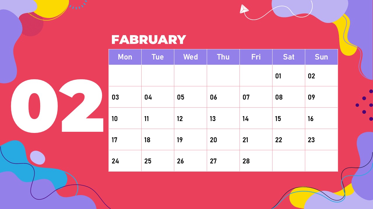 February 2025 calendar - 2025 February Calendar