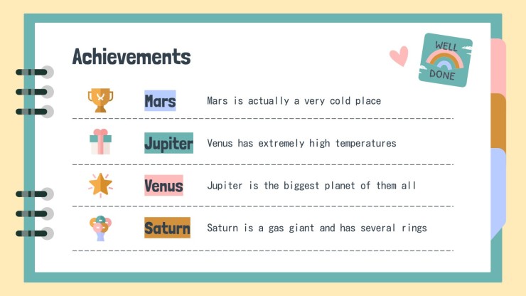 Cute Pastel Notebook – Soft Colors