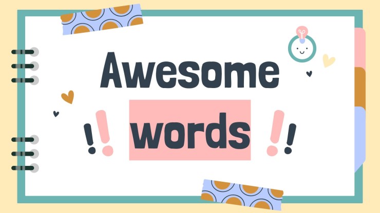 Pastel Cute Notebook