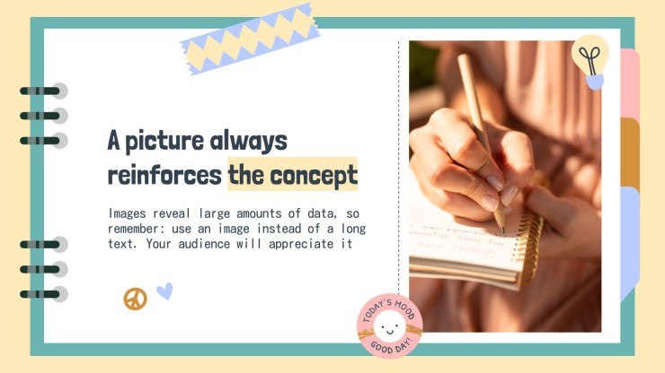 Cute Pastel Notebook – Soft Colors