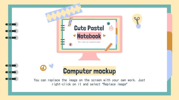 Adorable Pastel Notebook