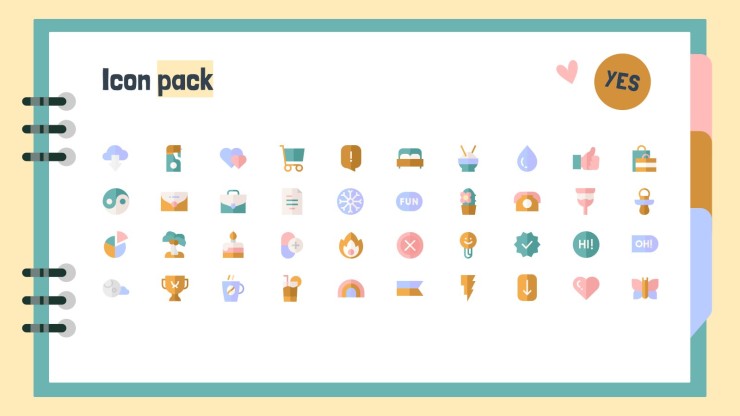 Adorable Pastel Notebook